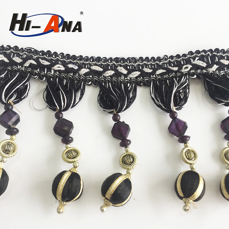 hi-ana trim3 Specialized in accessories since 2001 Fancy long beaded fringe