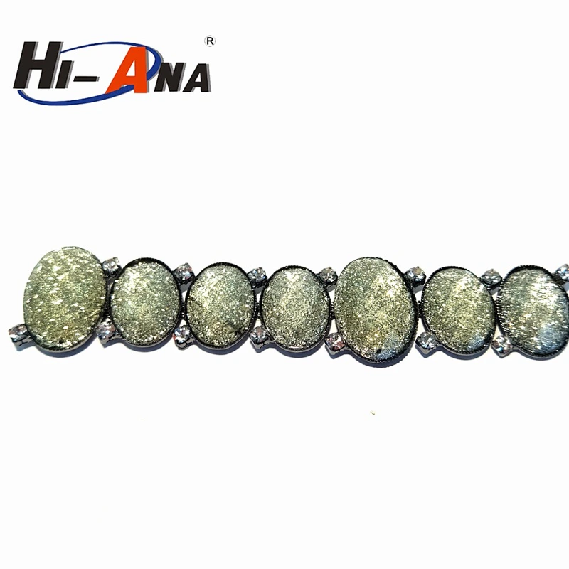 hi-ana rhinestone3 Trade assurance Beautiful ab crystal rhinestone banding trimming