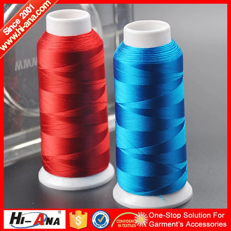 Familiar in OEM and ODM Hot sale embroidery threads brands