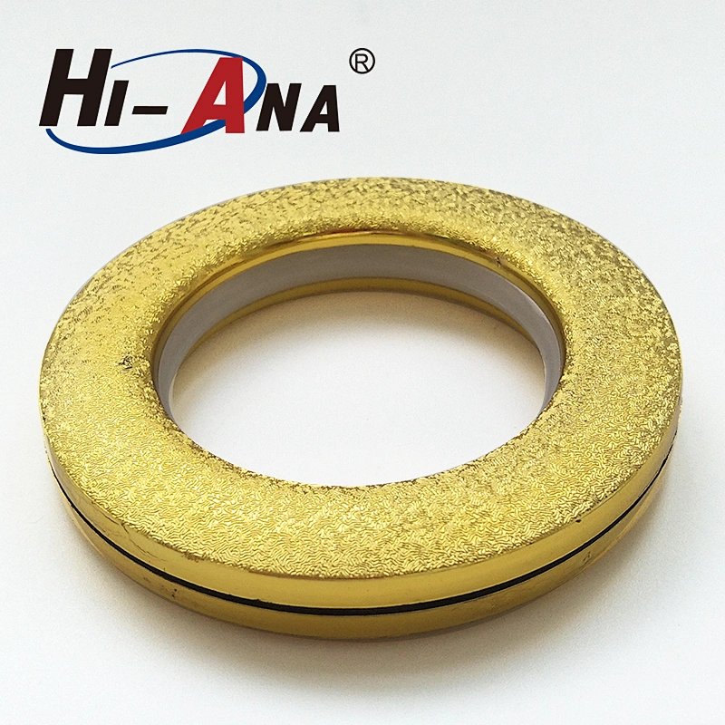 hi-ana curtain1Cooperate with brand companies Decorative plastic curtain eyelet