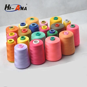 hiana thread2 SGS certufucation 40/2 polyester sewing thread Manufacturers