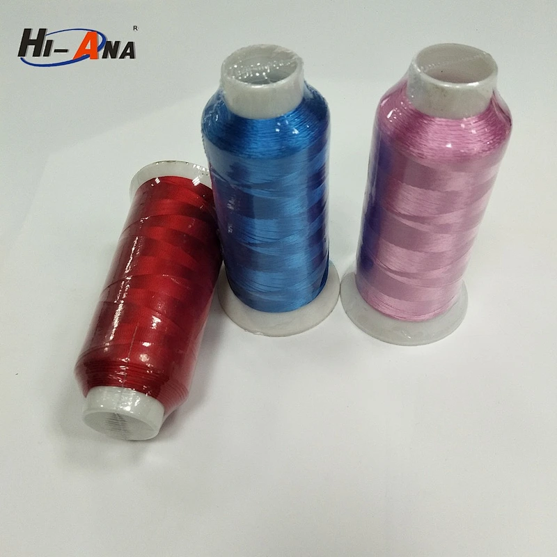 Hot products custom design Cheap color embroidery thread for machines