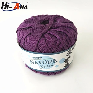 hi-ana yarn3 Rapid and efficient cooperation Cheaper 100 cotton knitting yarn