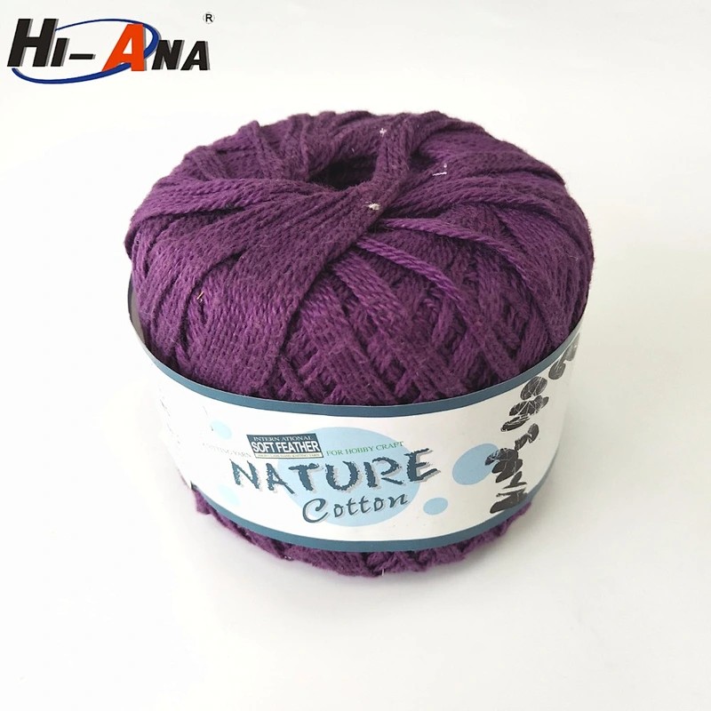 hi-ana yarn3 Rapid and efficient cooperation Cheaper 100 cotton knitting yarn