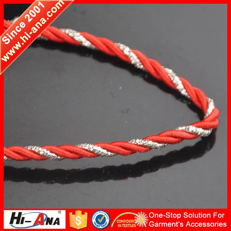 hi-ana cord1 Know different market style decorative rope for curtain
