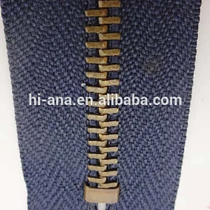 no 5 Jeans Zipper with C/E, Semi-Auto