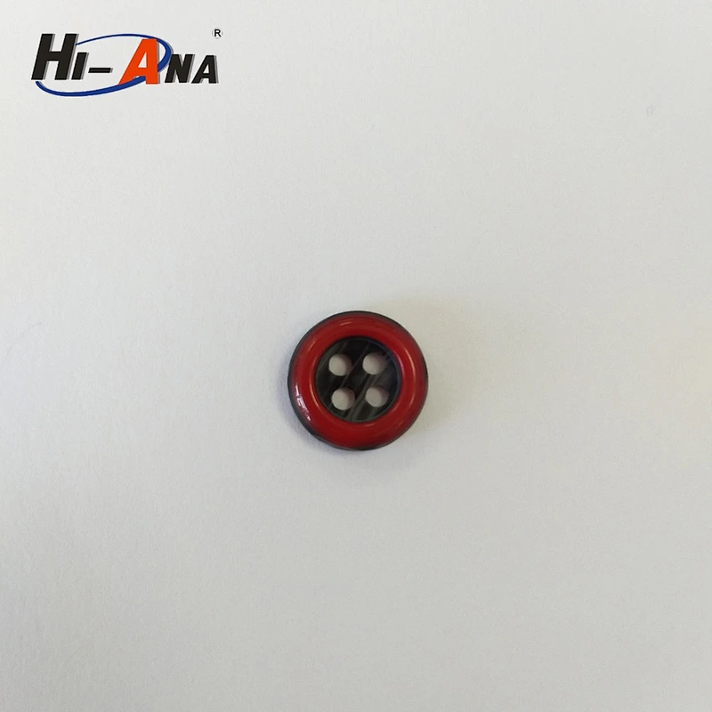 size 24L shell button with printting China supplier