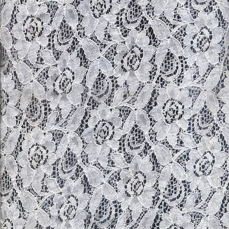 white lace fabric