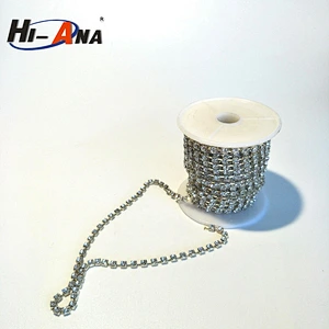 hi-ana rhinestone2 Over 15 Years experience various colors roll rhinestone cup chain