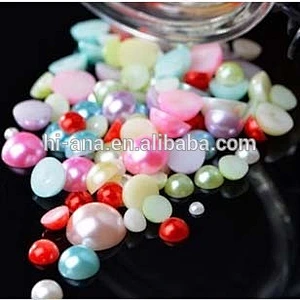 fashion half pearl beads
