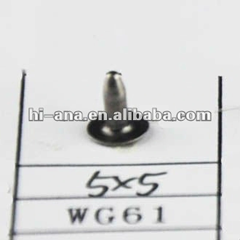 size 5x5 metal rivet with single face China supplier