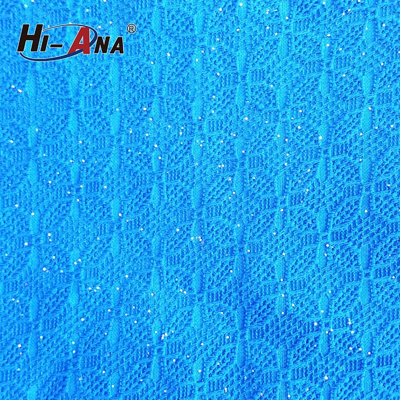 Hi-ana fabric beste sell multi color knitted Composite Polyester fabric