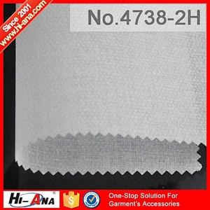 hi-ana fabric1 Strict QC 100% Top quality shirt collar fusing interlining