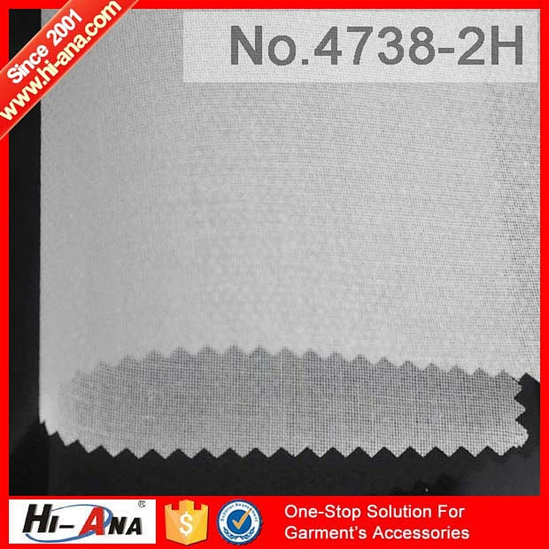 hi-ana fabric1 Strict QC 100% Top quality shirt collar fusing interlining