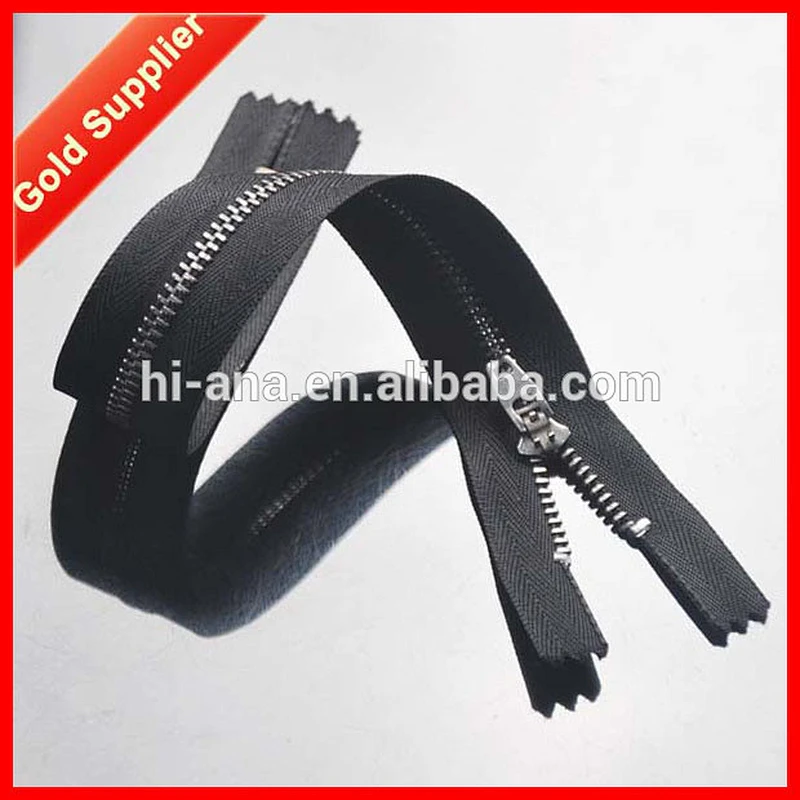 Semi-Auto Lock Zipper for Jeans