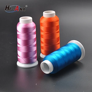 100% Rayon 300d Embroidery Thread for Sewing