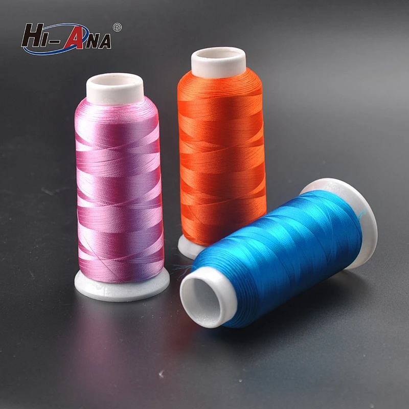 100% Rayon 300d Embroidery Thread for Sewing