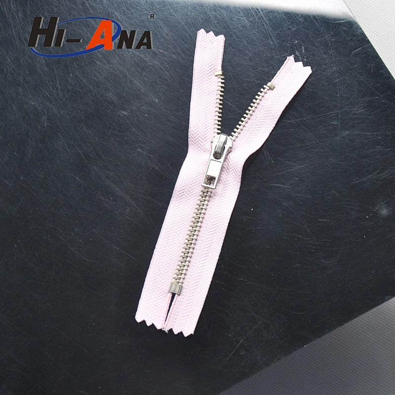 hi-ana zipper1Advanced equipment Cheaper rose gold metal zipper