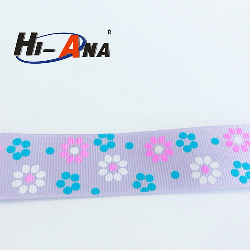 hi-ana ribbon3 Accept OEM new products team new style printed grosgrain ribbon wholesale