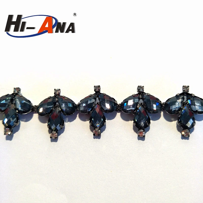 Cheap price china team Custom Gift rhinestone strip