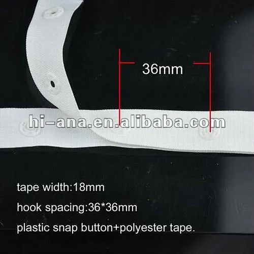 snap button tape