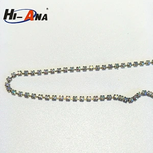 hi-ana rhinestone3 Accept OEM new products team Yiwu close rhinestone cup chain