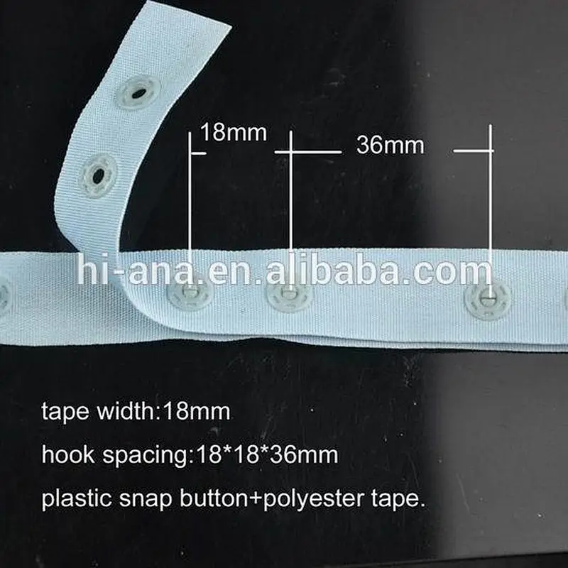 garment snap tape wholesale
