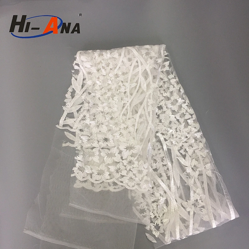 hi-ana lace3 20 new styles monthly Fashionable best sell white cord lace fabric