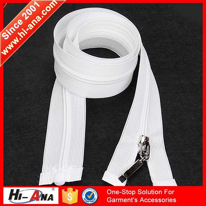 hi-ana zipper1 Cheap price china team multi color open end invisible zipper