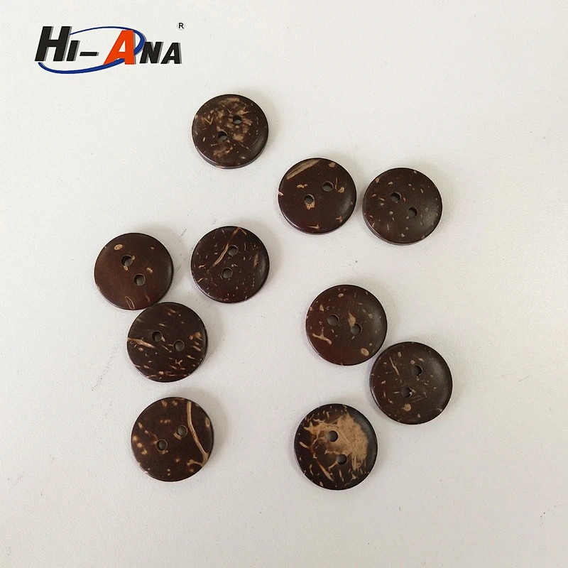 2 hole coconut button