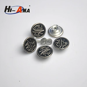 hi-ana button1 20 new styles monthly Factory wholesales for remove metal buttons jeans