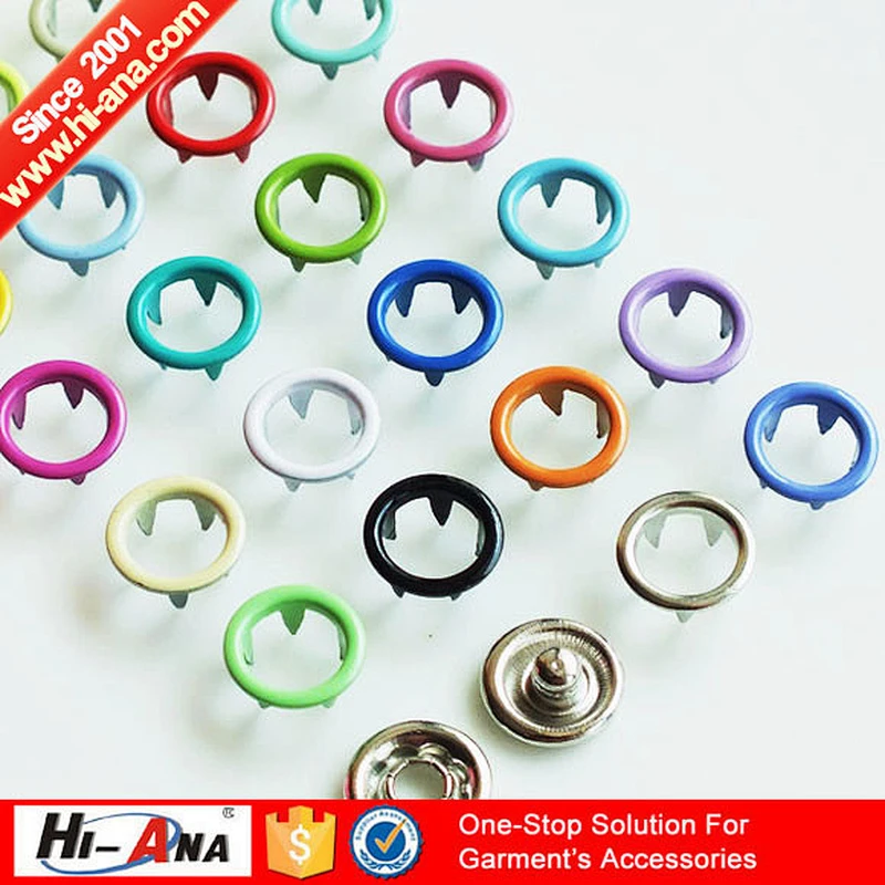 hi-ana button1 Welcome all the orders Top quality snap button for babies clothing