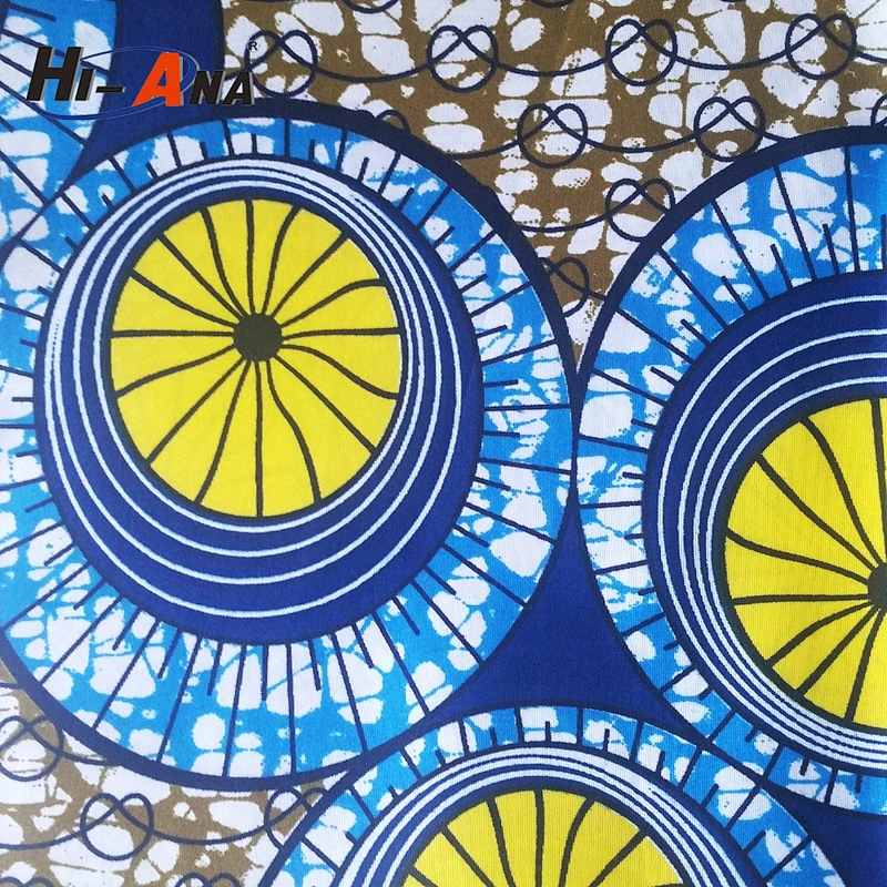 hi-ana fabric1 Custom made print logo Ningbo fabric painting designs