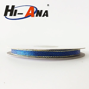 Metallic Yarn Gift Ribbon 3/8