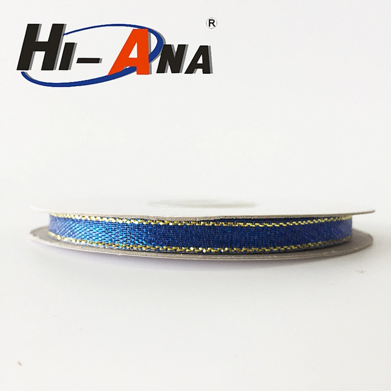 Metallic Yarn Gift Ribbon 3/8