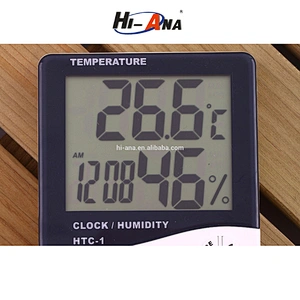 [Three-year warranty]Indoor thermometer Electronic thermometer Hygrometer Weather Station Alarm Clock for Indoor Room
