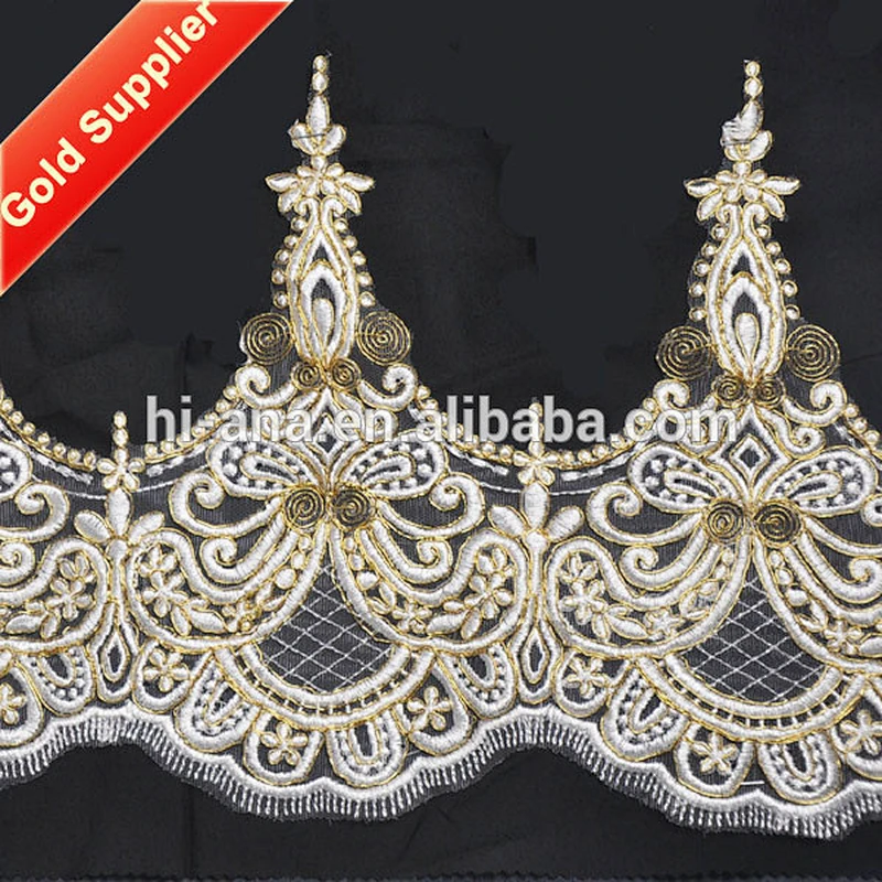 Wedding Polyester French Lace Fabric With New Designs
