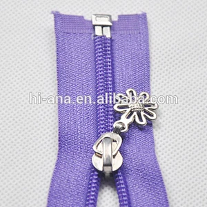 No 5 Nylon Zipper With Fancy Slider O/E
