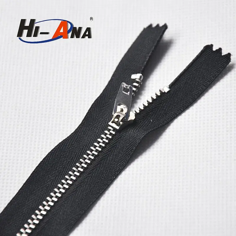Semi-Auto Lock Zipper for Jeans
