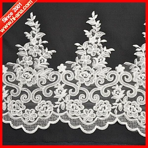 20 QC staffs ensure the quality Finest Quality cupion lace