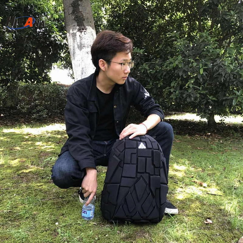 Hot Sale Latest Design USB Charge Laptop School Bag with Luggage Belt 17