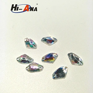 hi-ana rhinestone1 ISO 9001:2000 certification High fashion rhinestone bead