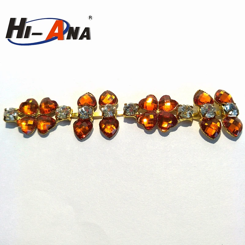 Your one-stop supplier multi color rhinestone shoes chain