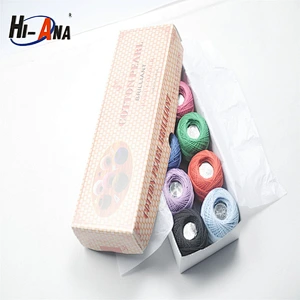 hi-ana thread3 Over 95% accessories exported Good Price cotton cone thread