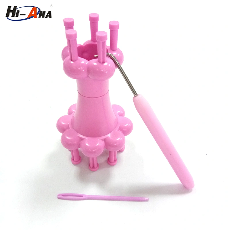 Fashion Plastic Spool Crochet Loom Knitter Knitting Yarn Wool Rope knitting loom