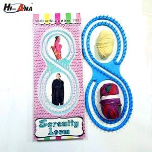High Quality DIY plastic weaving loom 8 shape Serenity loom knitting loom