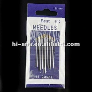 12 count hand sewing needles kit China supplier