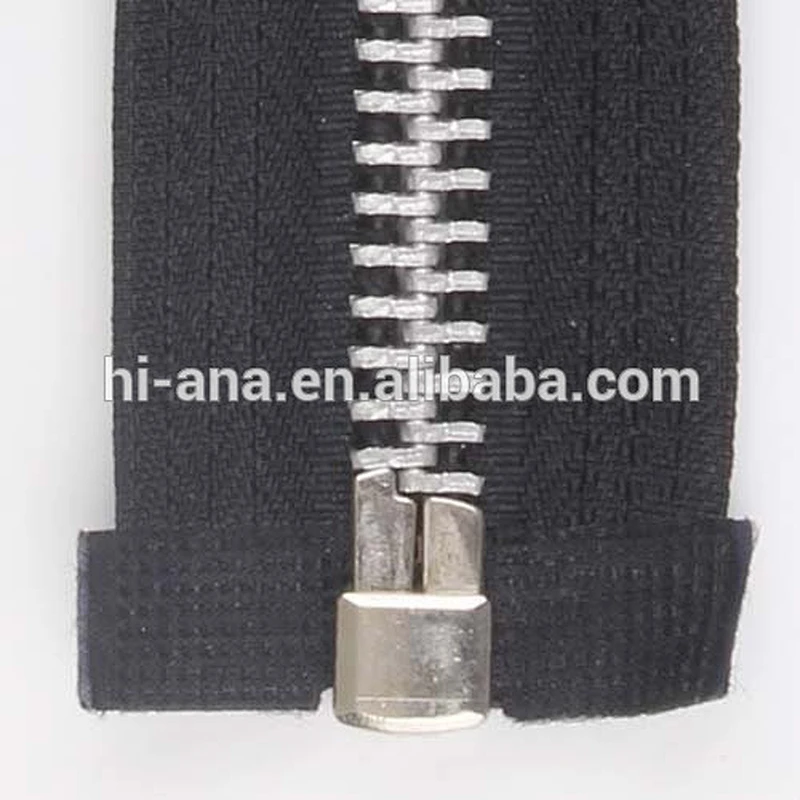 No.5 Silver Metal Zipper O/E, A/L