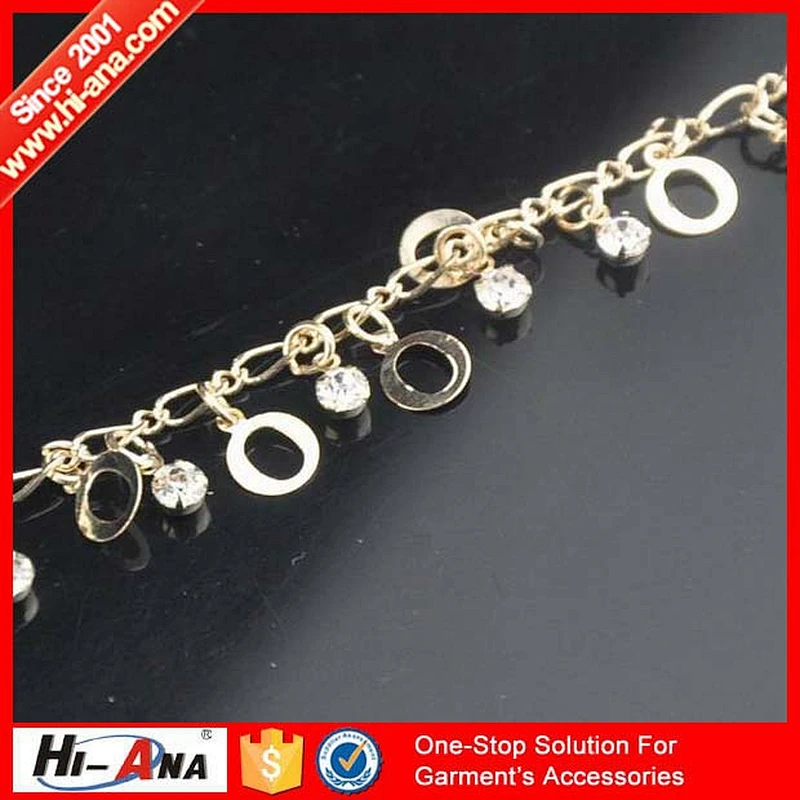 Our factories 20 years'experience wholesale different style chain crystal rhinestone