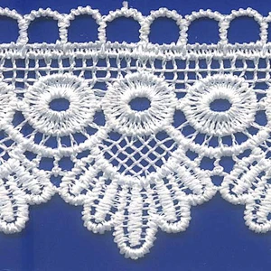 2015 Afrian Fashion Polyester water chemical lace
